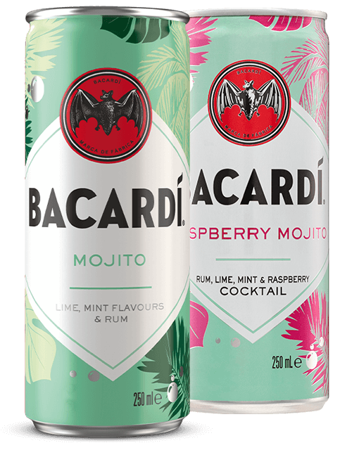 Bacardi cans