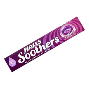 Halls Soothers Blackcurrant