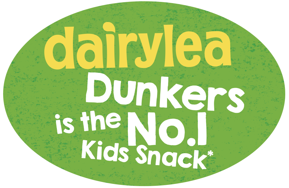 Dairylea Dunkers is the No.1 Kids Snack*