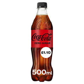 Coca Cola Zero Sugar PM £1.10